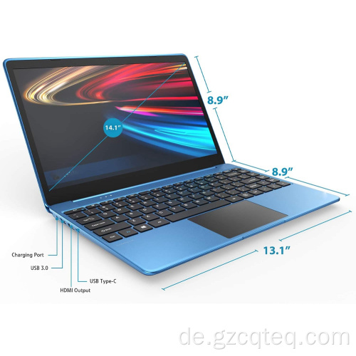 14,1 Zoll IPS-Bildschirm-Computer-Laptop